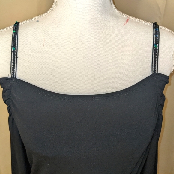 VENUS long sleeve sequin strap top - Picture 2 of 6